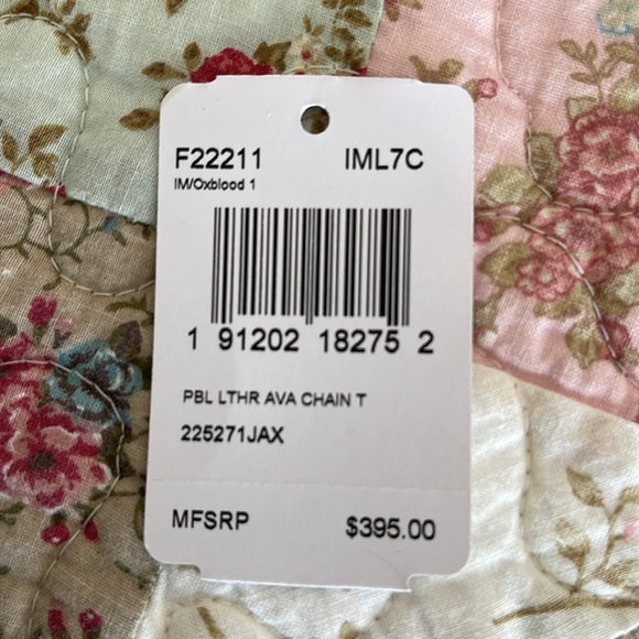 Coach vintage chocolate leather Ava chain tote Like new w/tag - Picture 7 of 7